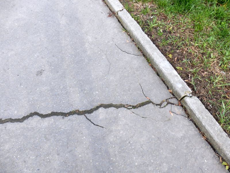 Sidewalk Crack Repair