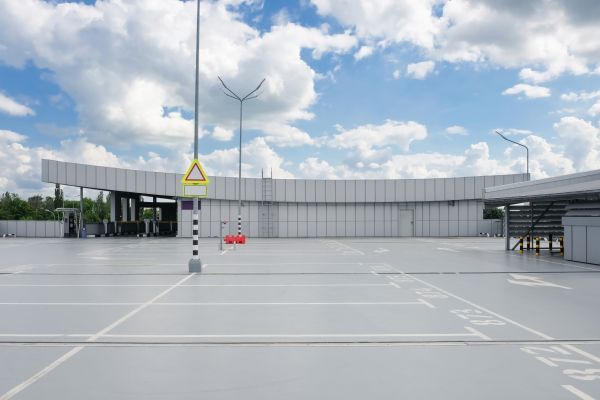 Concrete Parking Lot Repair in Foley