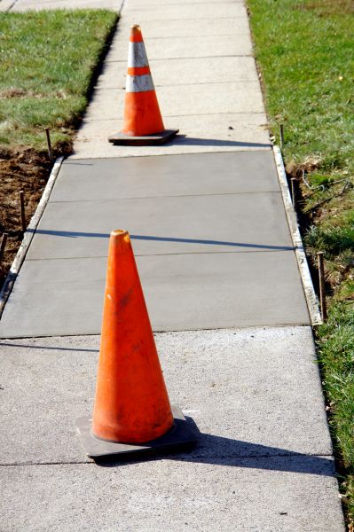 Sidewalk Panel Replacement in Foley