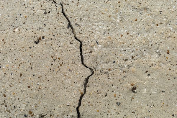 Cracked Basement Floor Repair in Foley