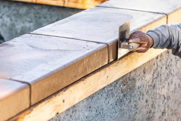 Concrete Coping Repair in Foley
